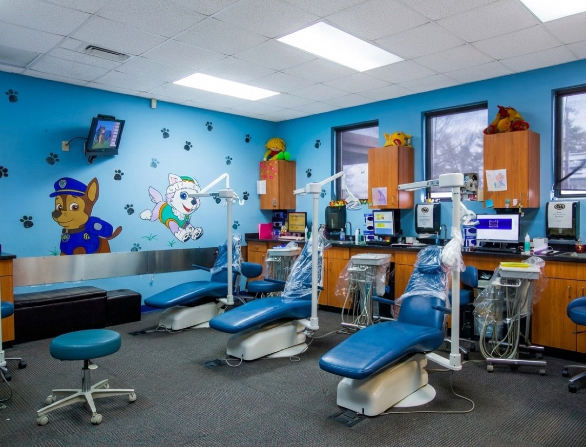 Monroe spacious waiting room