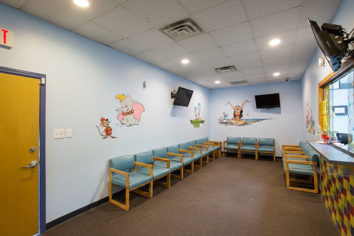 Winston-Salem waiting room seating area